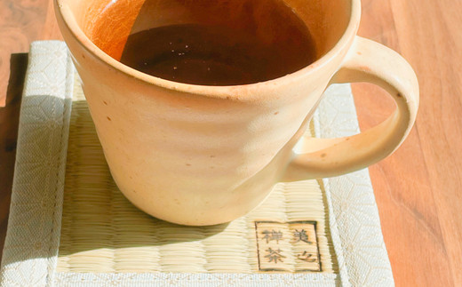 美心禅茶シリーズ畳コースター2枚セット（黄色・ピンク） 黄色・ピンク